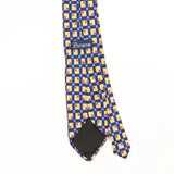 Back Back Detail of Vintage 1990's Geometric Patterned Tie
