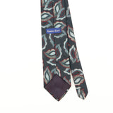 Back Detail of Vintage 1990's Geometric Patterned Tie