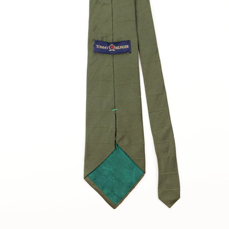 Back Detail of Vintage Tommy Hilfiger Plain Patterned Tie