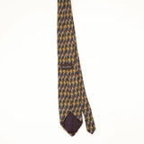 Back Back of Vintage 1990's Geometric Patterned Tie