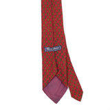 Back Back Detail of Vintage 1980's Foulard Paisley Patterned Tie