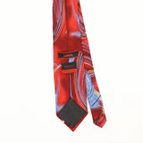 Back Back Detail of Vintage Jerry Garcia Clockworks Abstract Patterned Tie