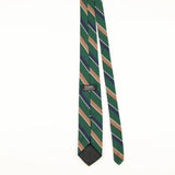 Back of Vintage Wembley Repp Striped Patterned Tie