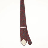 Back Back of Vintage 1990's Paisley Patterned Tie