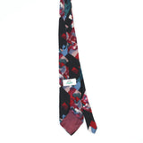Back Back of Vintage 1990's Van Heusen Watercolour Abstract Patterned Tie