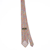 Back Back of Vintage 1990's Floral Patterned Tie