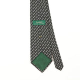 Back Back Detail of Vintage 1990's Ralph Lauren Paisley Patterned Tie