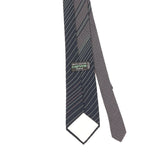 Back Detail of Vintage 1980's Carven Striped Patterned Tie