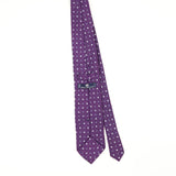 Back Back of Vintage 1990's Fabio Ferretti Polka Dot Patterned Tie
