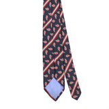 Back Back Detail of Vintage 1990's Paisley Patterned Tie