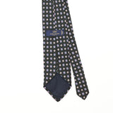 Back Back Detail of Vintage 1990's Brooks Brothers Geometric Patterned Tie