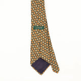 Back Back Detail of Vintage 1990's J.Crew Geometric Patterned Tie