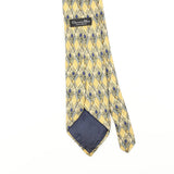 Back Back Detail of Vintage 1990's Christian Dior Geometric Patterned Tie