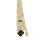 Back of Vintage Bill Blass Geometric Patterned Tie