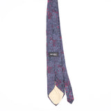 Back Back of Vintage 1990's Floral Patterned Tie