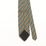 Back Detail of Vintage 1990's Geometric Patterned Tie