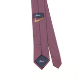 Back Detail of Vintage 1990's Brioni Polka Dot Patterned Tie