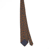Back Back of Vintage 1990's Paisley Patterned Tie