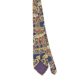 Back of Vintage 1990's Paisley Patterned Tie