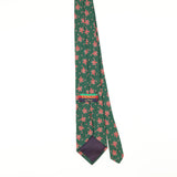 Back of Vintage 1990's Tango Leaf Geometric Patterned Tie