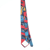 Back Back of Vintage 1990's Abstract Patterned Tie