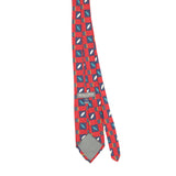 Back Back of Vintage 1990's Geometric Patterned Tie