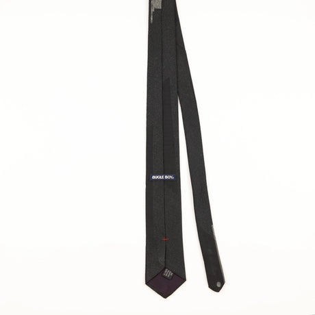 Back of Vintage Bugle Boy Art Abstract Patterned Tie