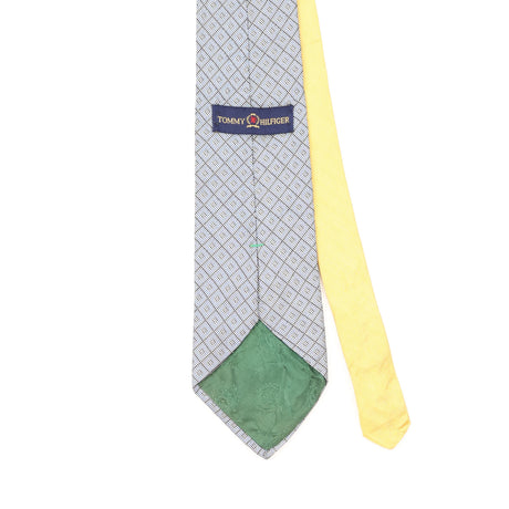 Back Detail of Vintage Tommy Hilfiger Check Patterned Tie