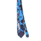 Back of Vintage 1990's Picasso Abstract Patterned Tie