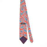 Back of Vintage 1990's Paisley Patterned Tie