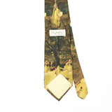 Back Back Detail of Vintage 1990's Byblos Abstract Patterned Tie