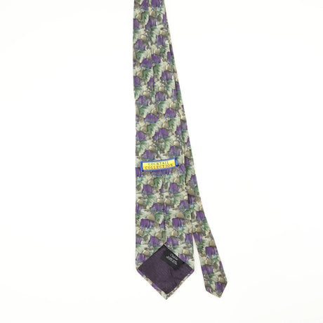 Back Back of Vintage 1990's Stonehenge Chablis Cocktail Collection Abstract Patterned Tie