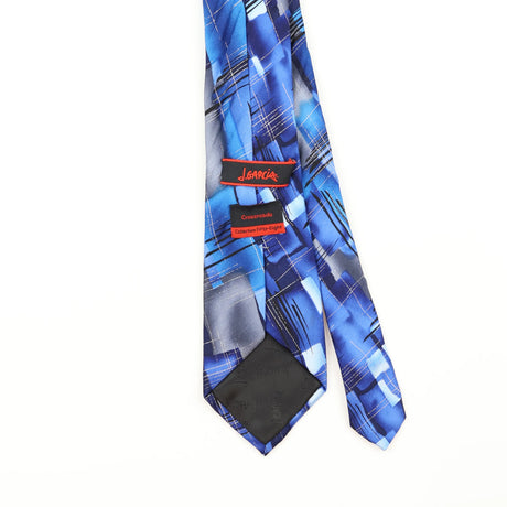 Back Detail of Vintage Jerry Garcia Crossroads Abstract Patterned Tie