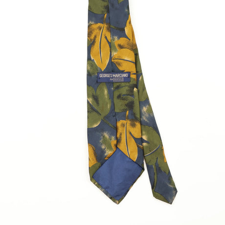 Back Back Detail of Vintage 1990's Guess Floral Patterned Tie