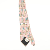 Back Back of Vintage Jerry Garcia Moon Mountain Geometric Patterned Tie