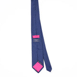 Back Back of Vintage Charles Tyrwhitt Polka Dot Patterned Tie