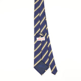 Back of Vintage 1990's Brioni Striped Patterned Tie