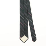 Back Detail of Vintage Pierre Cardin Geometric Patterned Tie