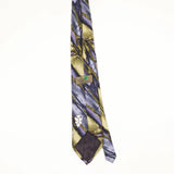 Back Back of Vintage 1990's The Nature Conservancy Abstract Patterned Tie