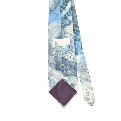 Back Detail of Vintage 1990's Abstract Patterned Tie