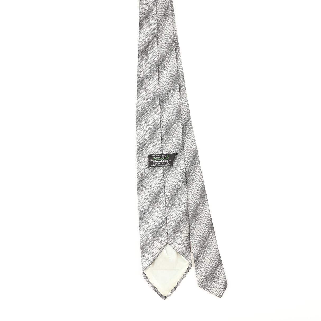 Back of Vintage 1980's Wembley Abstract Patterned Tie