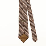 Back Detail of Vintage 1970's Striped Patterned Tie