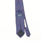 Back Back Detail of Vintage 1990's Alynn Neckwear I'm A Doctor Cartoon Patterned Tie