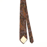 Back of Vintage 1990's Paisley Patterned Tie