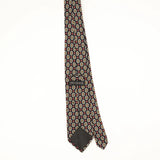 Back Back of Vintage Jos. A. Bank Geometric Patterned Tie