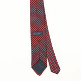 Back Back Detail of Vintage 1990's Geometric Patterned Tie