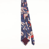 Back of Vintage 1990's Abstract Patterned Tie