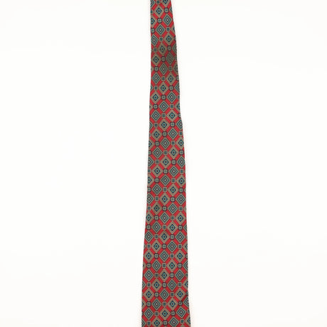 Damage of Vintage 1990's Geometric Patterned Tie