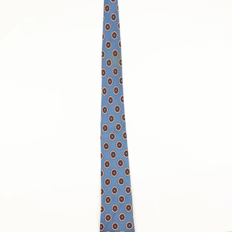 Damage of Vintage 1980's Geometric Patterned Tie
