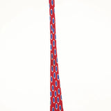 Damage of Vintage 1990's Nautica Polka Dot Patterned Tie